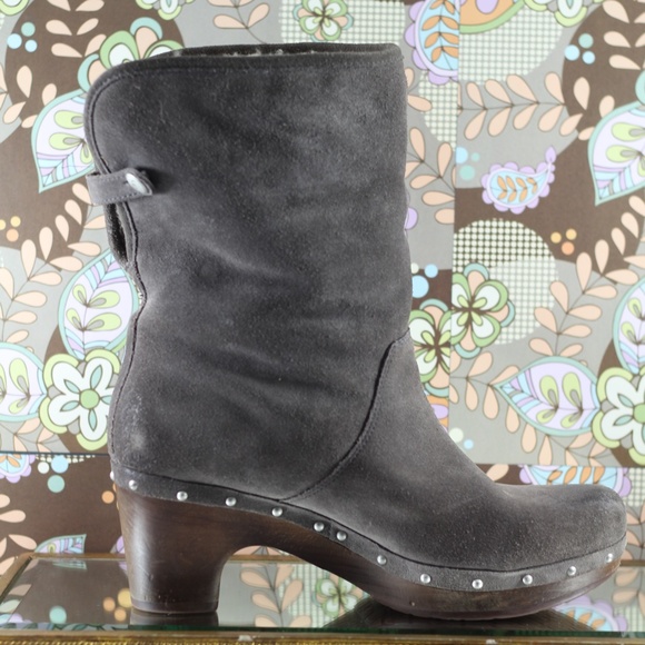 UGG Suede Sheepskin Booties - Picture 5 of 16